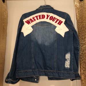 Wasted Youth Missguided Denim Jacket